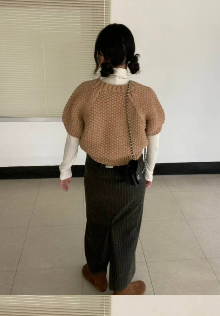 BROTE東大門㊣代購女裝新品熱賣人氣休閑25秋冬針織衫不含內搭BROTE針織衫