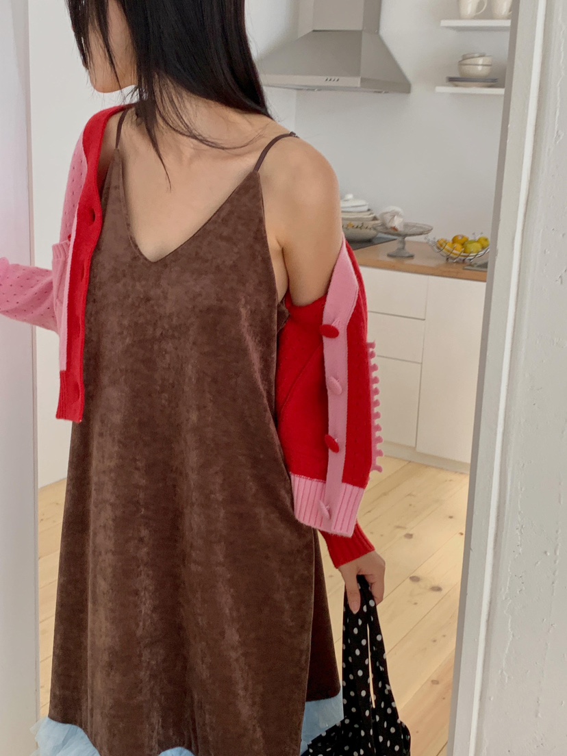 MAISONDEGLORY韓國代購㊣女士新款25秋冬熱賣休閑職業連衣裙MAISON DE GLORY連衣裙