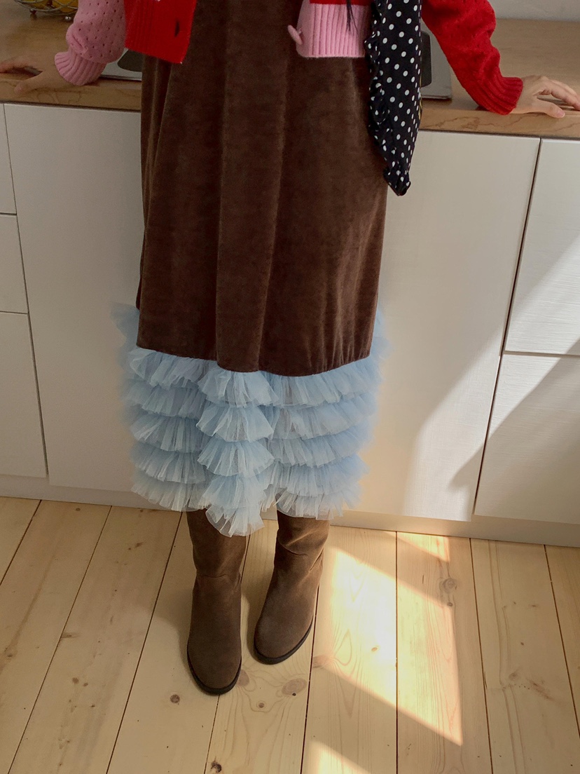 MAISONDEGLORY韓國代購㊣女士新款25秋冬熱賣休閑職業連衣裙MAISON DE GLORY連衣裙