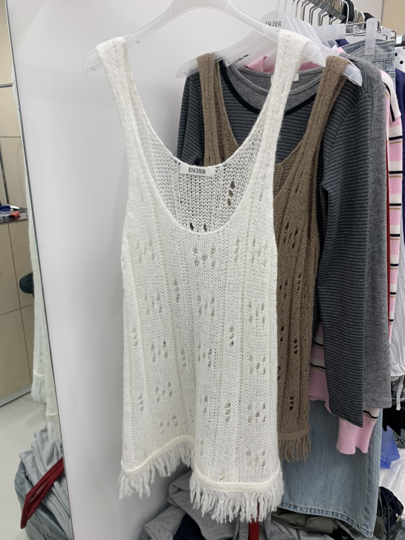 ESCHER東大門㊣實拍女裝新品真品推薦連衣裙不含腰帶馬海毛ESCHER連衣裙圖色3