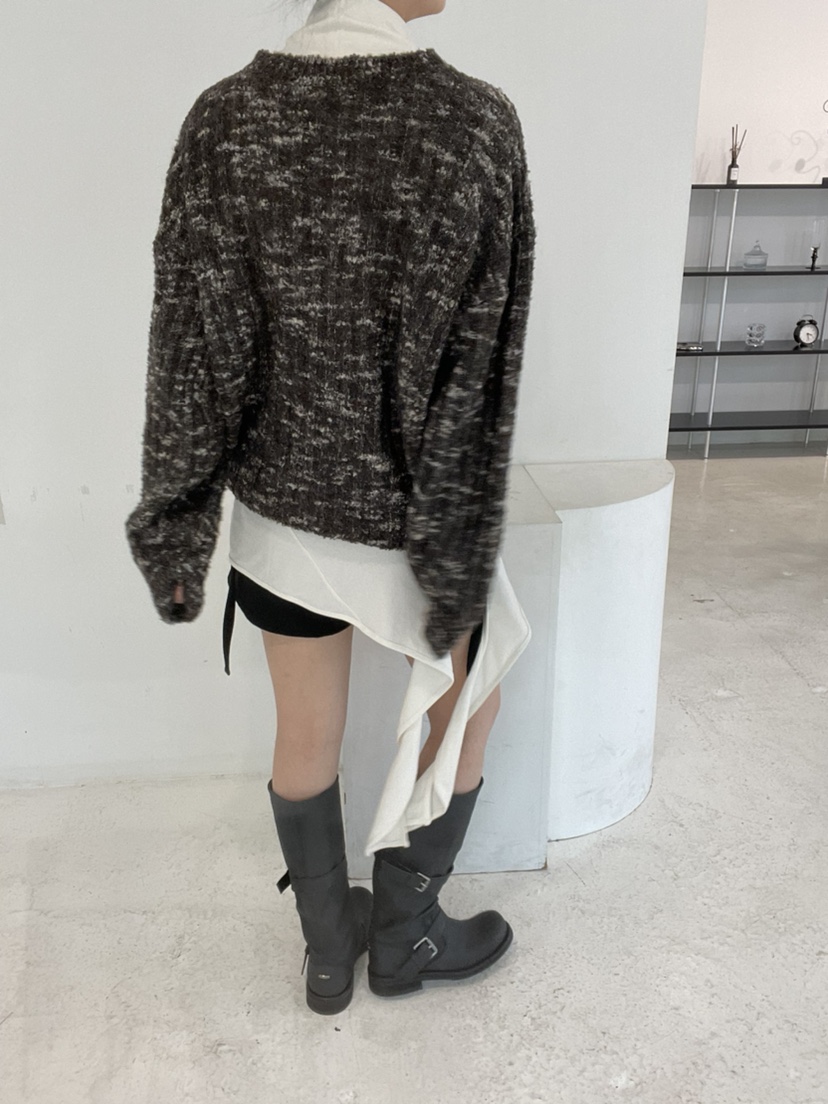 GLITTER東大門㊣實拍女裝新款25秋冬真品熱賣職業人氣長袖T恤GLITTER長袖T恤