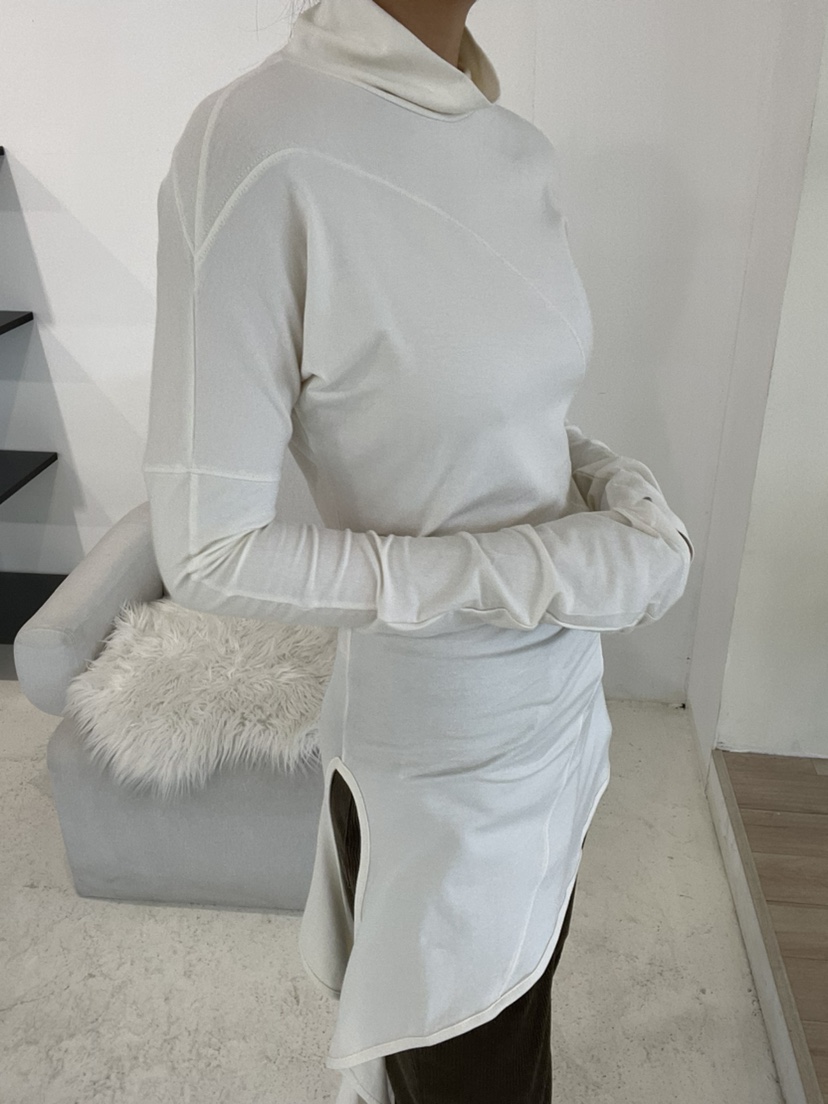 GLITTER東大門㊣實拍女裝新款25秋冬真品熱賣職業人氣長袖T恤GLITTER長袖T恤