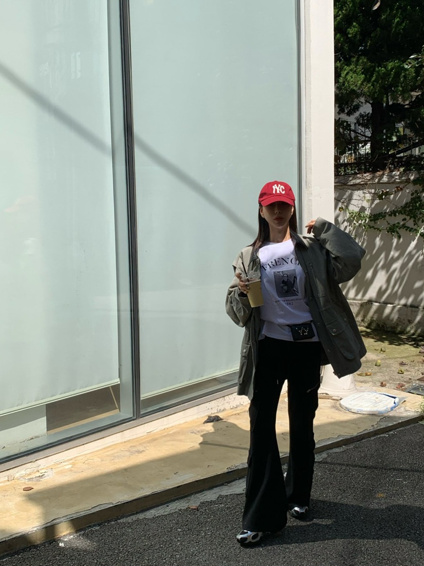 REVE CITE-L韓國直郵㊣女士新品25秋冬時尚熱賣人氣休閑褲REVE CITE休閑褲