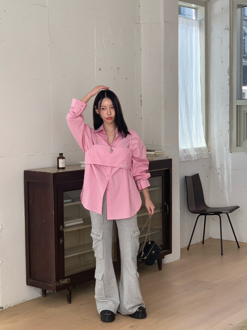 REVE CITE-L韓國直郵㊣女士新品25秋冬時尚熱賣人氣休閑褲REVE CITE休閑褲