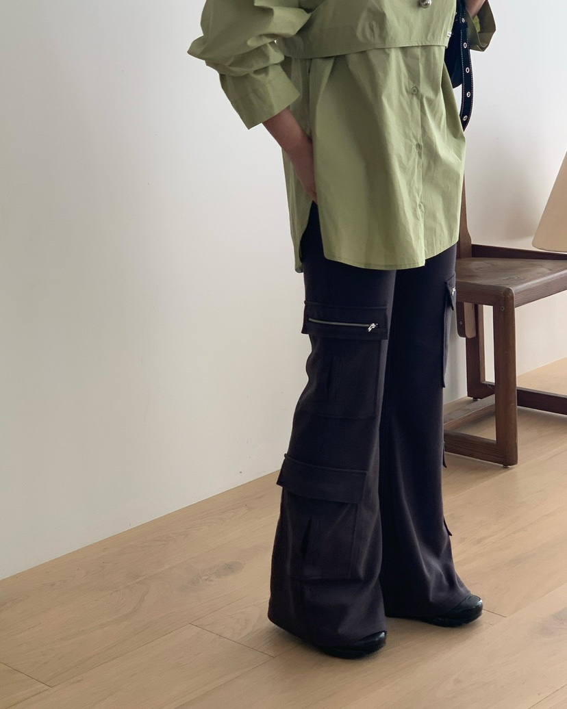 REVE CITE-L韓國直郵㊣女士新品25秋冬時尚熱賣人氣休閑褲REVE CITE休閑褲