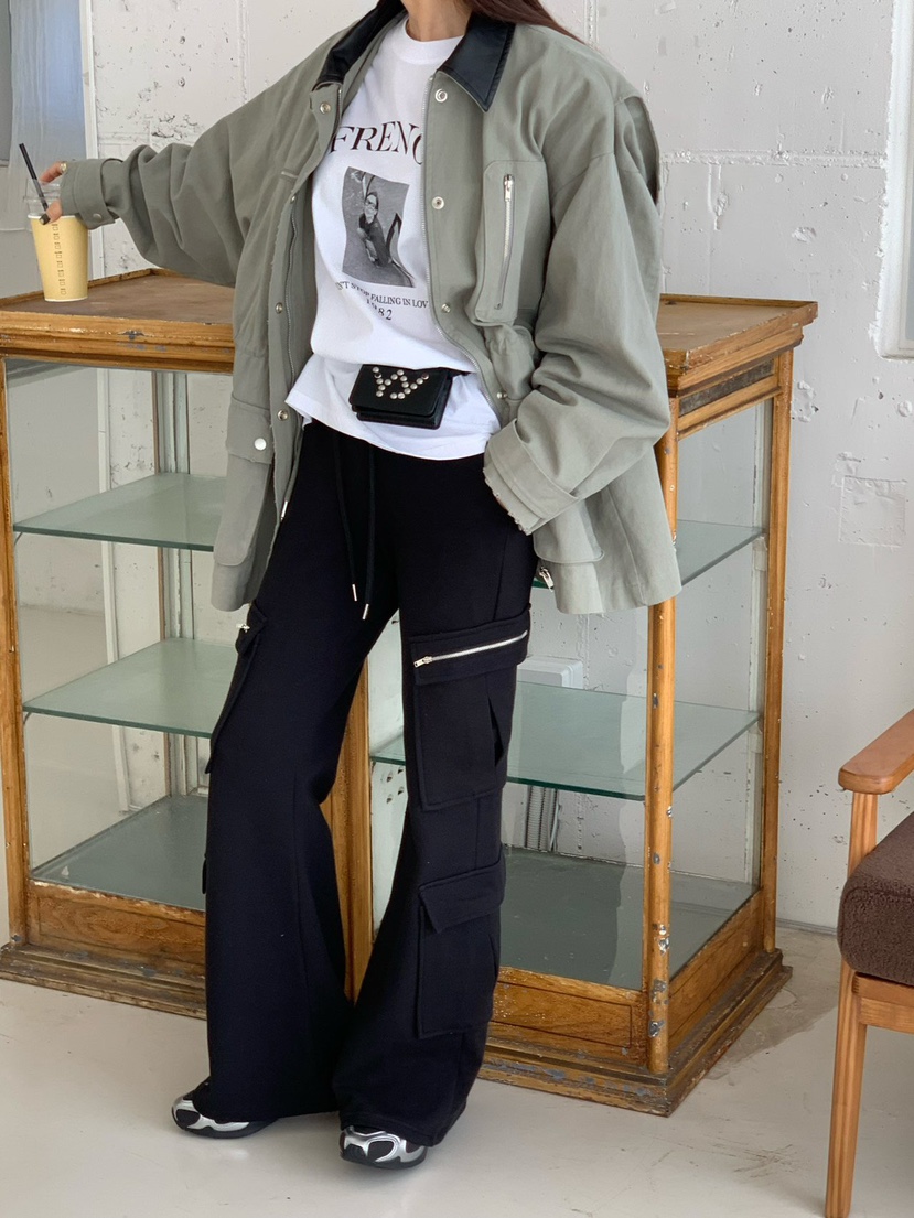 REVE CITE-L韓國直郵㊣女士新品25秋冬時尚熱賣人氣休閑褲REVE CITE休閑褲