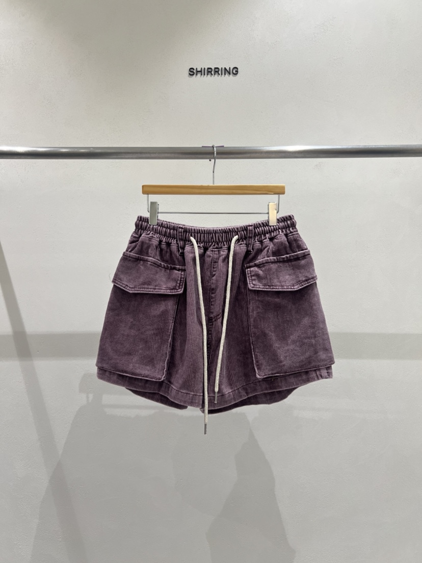 SHIRRING東大門㊣直郵女裝新品推薦休閑職業熱賣25秋冬短褲工裝SHIRRING短褲圖色2