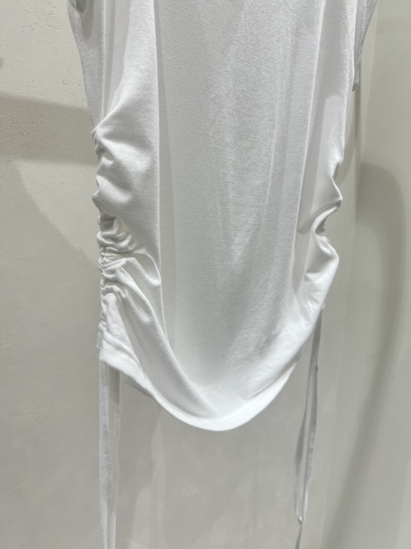 SHIRRING東大門㊣直郵女裝新品推薦熱賣25秋冬T恤莫代爾褶皺SHIRRINGT恤