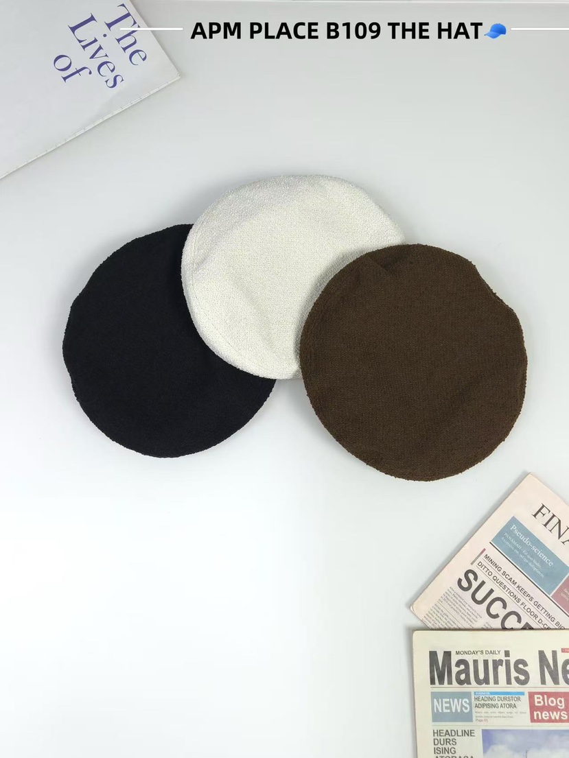 THE HAT-P韓國直郵㊣女裝新品熱賣25秋冬推薦職業帽子貝雷THE HAT帽子