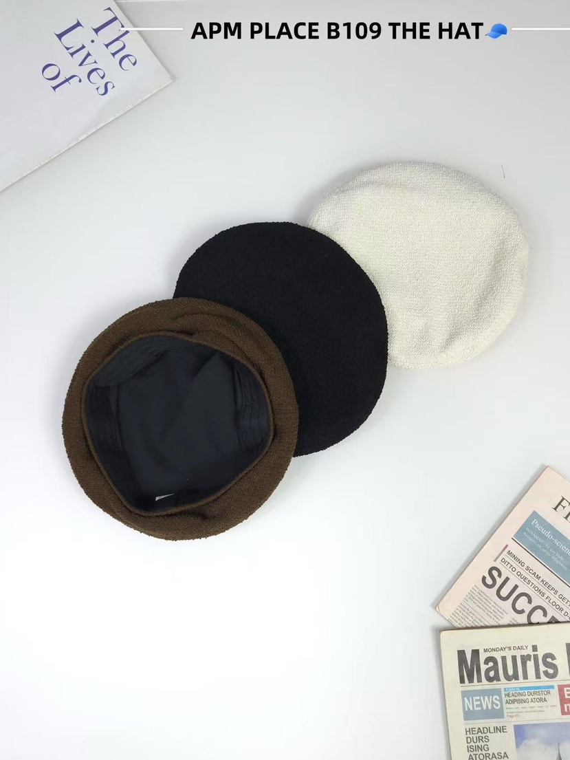THE HAT-P韓國直郵㊣女裝新品熱賣25秋冬推薦職業帽子貝雷THE HAT帽子