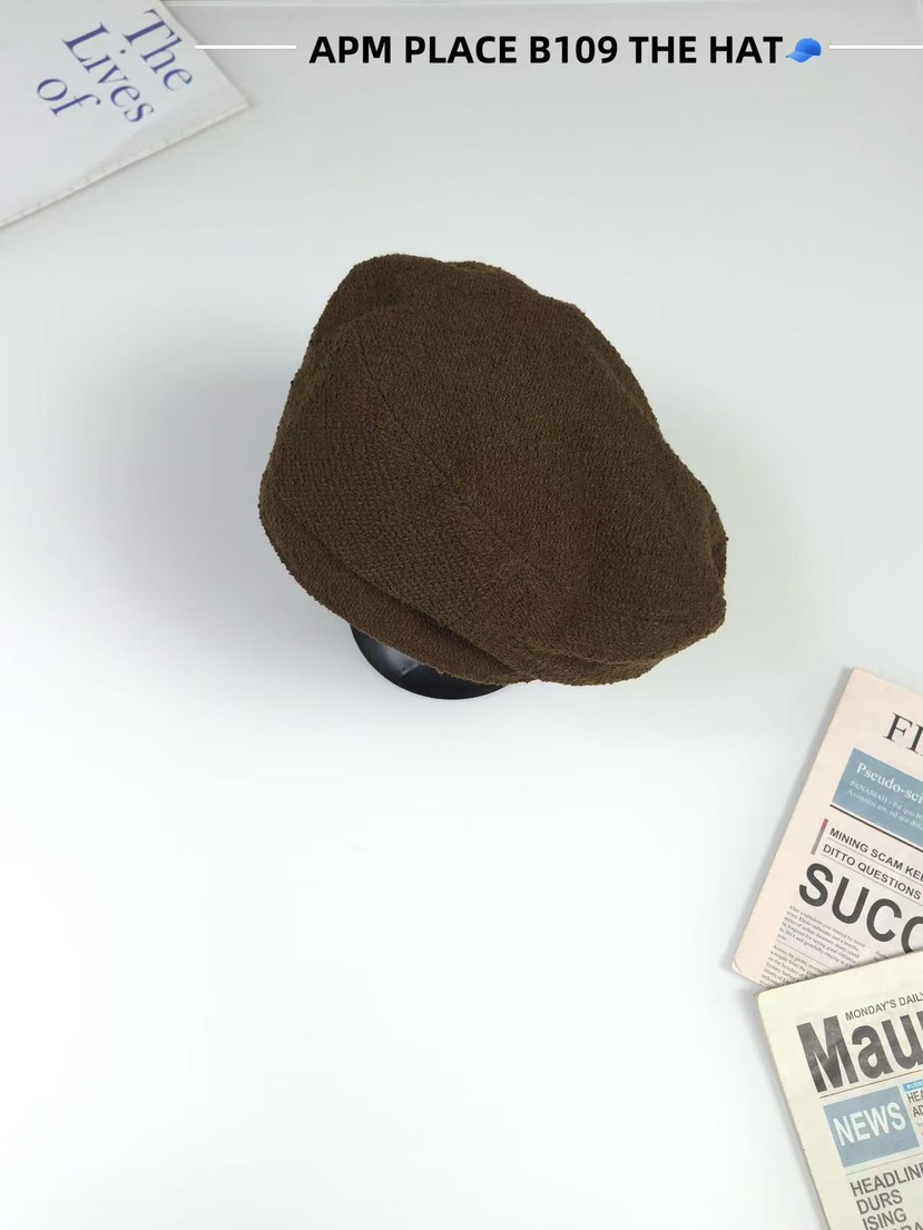 THE HAT-P韓國直郵㊣女裝新品熱賣25秋冬推薦職業帽子貝雷THE HAT帽子圖色1