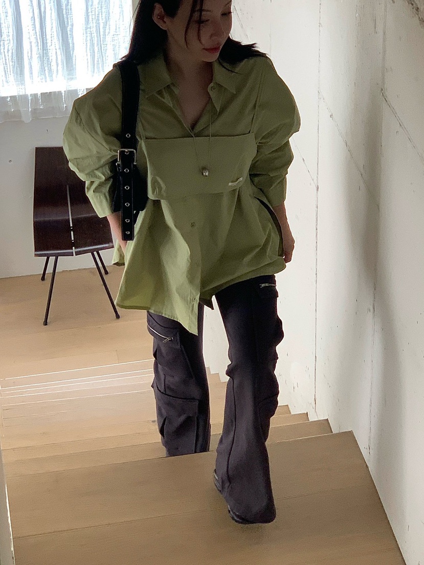 REVE CITE-L韓國直郵㊣女裝新款真品推薦25秋冬襯衫蕾絲衫套裝REVE CITE襯衫/蕾絲衫