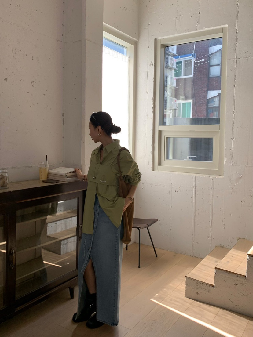 REVE CITE-L韓國直郵㊣女裝新款真品推薦25秋冬襯衫蕾絲衫套裝REVE CITE襯衫/蕾絲衫