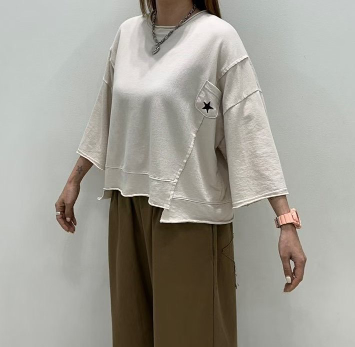 ZACCU韓國代購㊣女士新品休閑人氣真品熱賣職業時尚25秋冬T恤ZACCUT恤