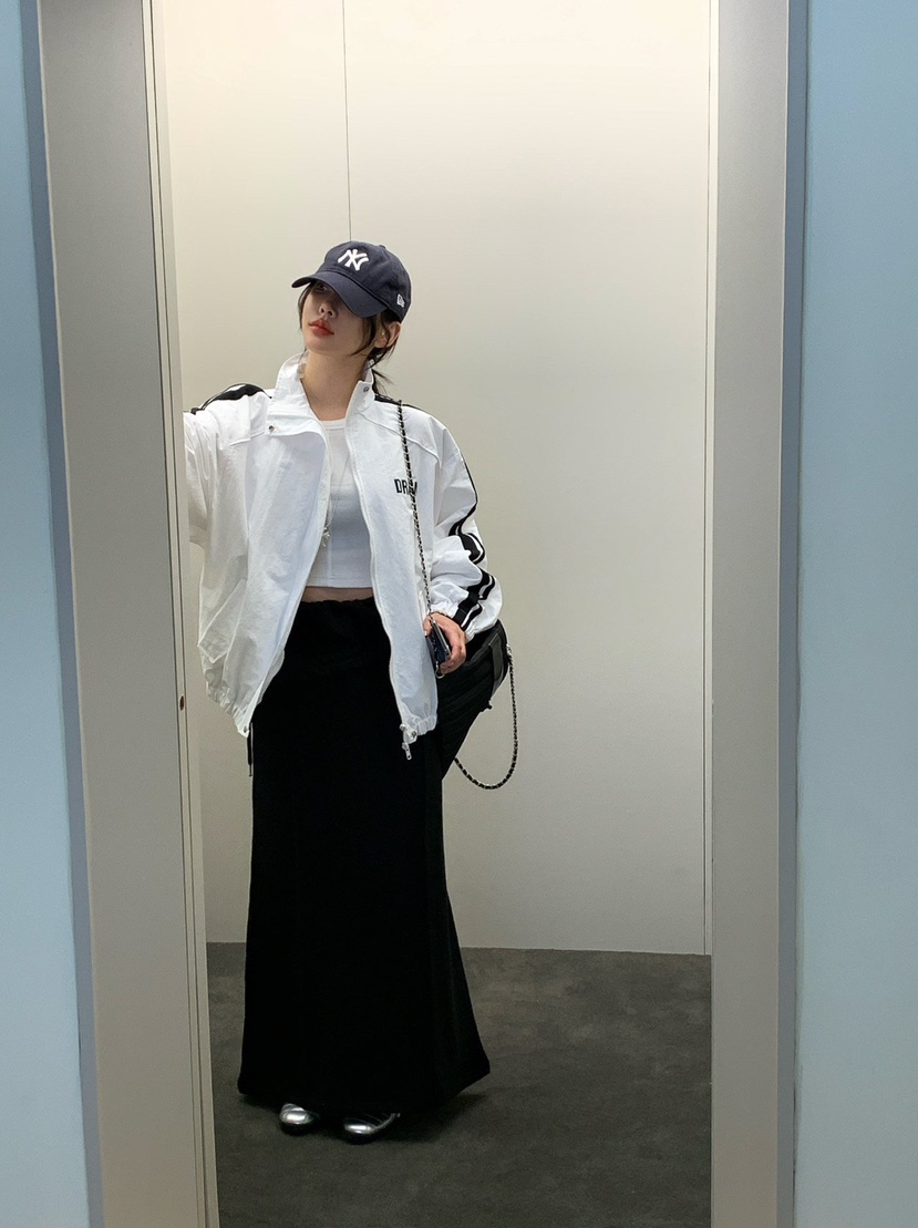 REVE CITE-L韓國直郵㊣女士新品職業熱賣休閑長裙不含腰帶REVE CITE長裙