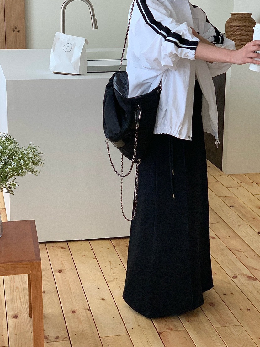 REVE CITE-L韓國直郵㊣女士新品職業熱賣休閑長裙不含腰帶REVE CITE長裙