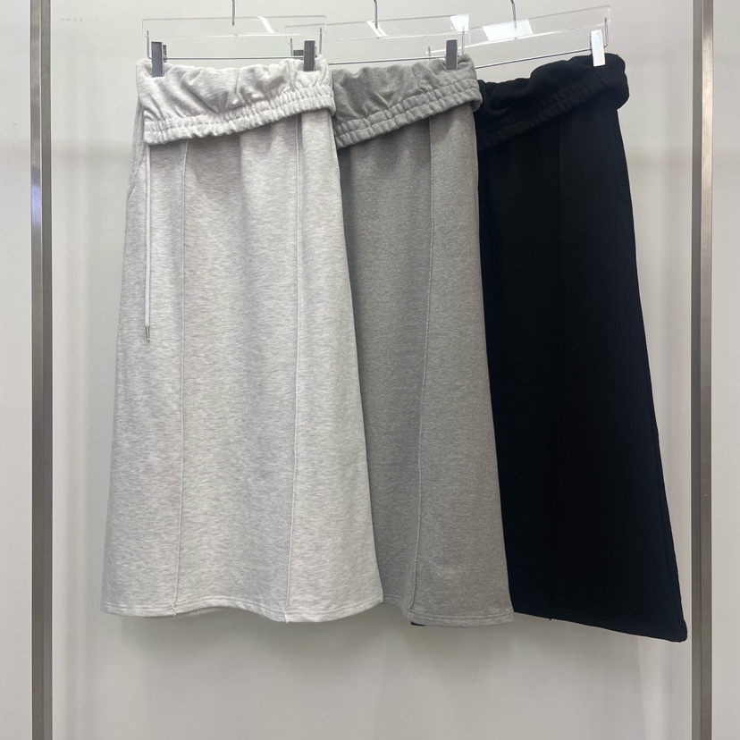 REVE CITE-L韓國直郵㊣女士新品職業熱賣休閑長裙不含腰帶REVE CITE長裙