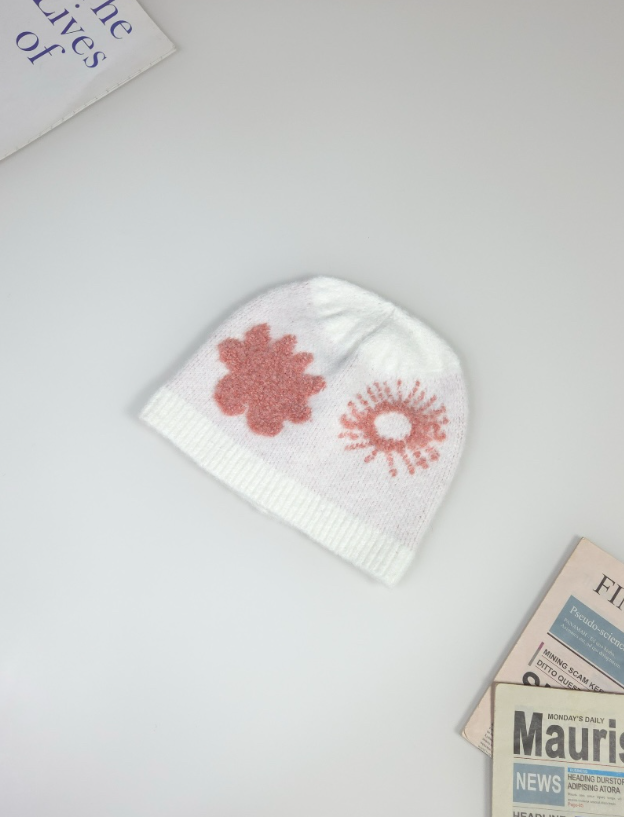THE HAT-P韓國直郵㊣女裝新品推薦熱賣人氣25秋冬帽子花朵THE HAT帽子圖色5