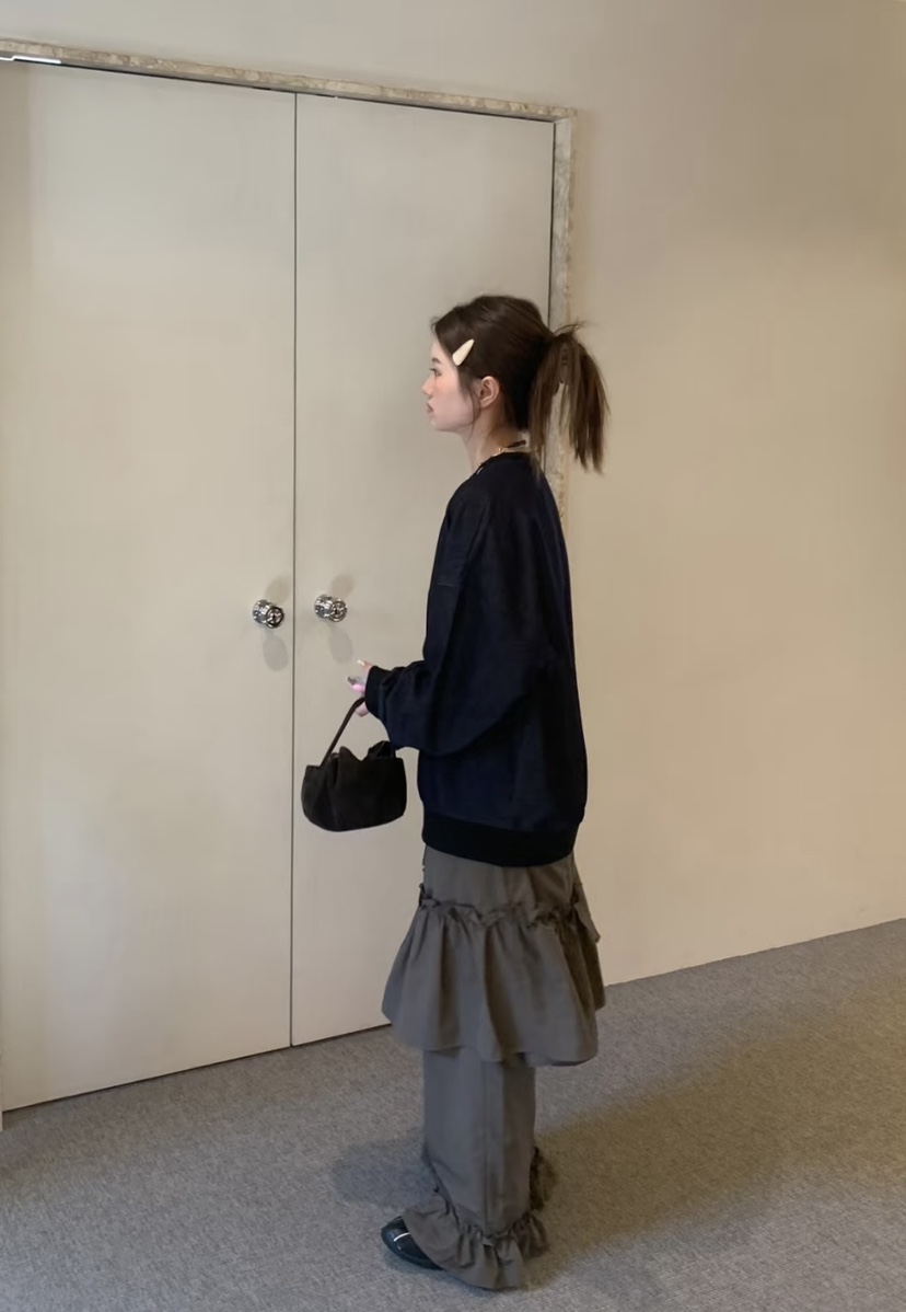 LUMEN-P韓國直郵㊣女裝新款真品25秋冬休閑職業時尚人氣裙褲LUMEN-P裙褲