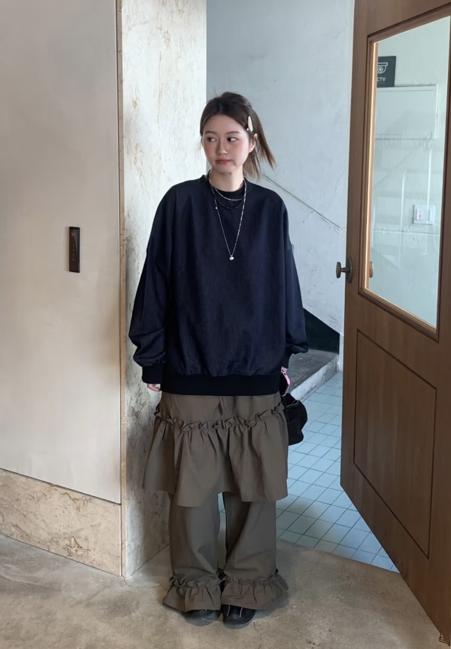 LUMEN-P韓國直郵㊣女裝新款真品25秋冬休閑職業時尚人氣裙褲LUMEN-P裙褲