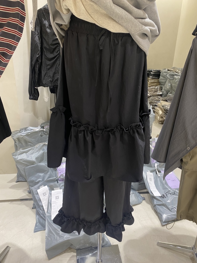LUMEN-P韓國直郵㊣女裝新款真品25秋冬休閑職業時尚人氣裙褲LUMEN-P裙褲圖色3
