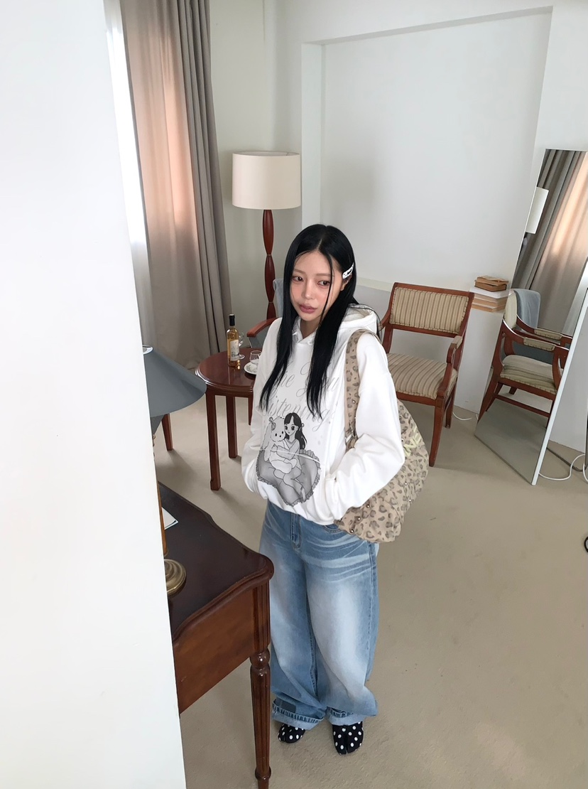 SEOLO韓國代購㊣女士新品真品人氣休閑熱賣時尚25秋冬職業衛衣Seolo seoul衛衣
