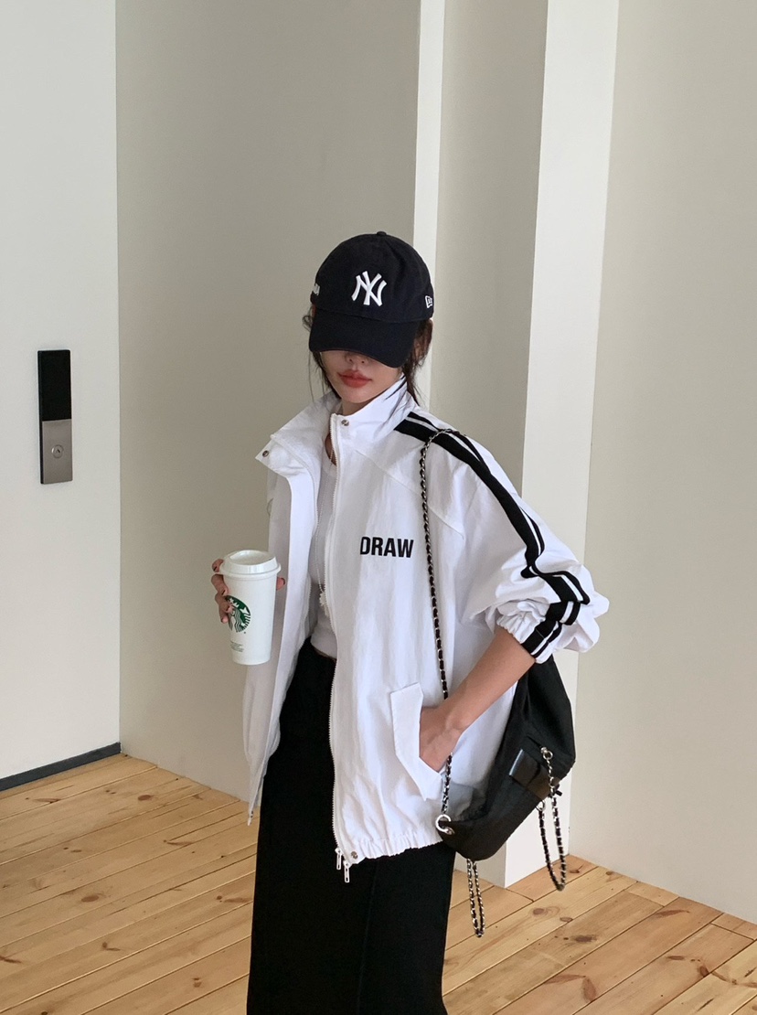REVE CITE-L東大門㊣實拍女士新款真品25秋冬休閑人氣夾克REVE CITE夾克