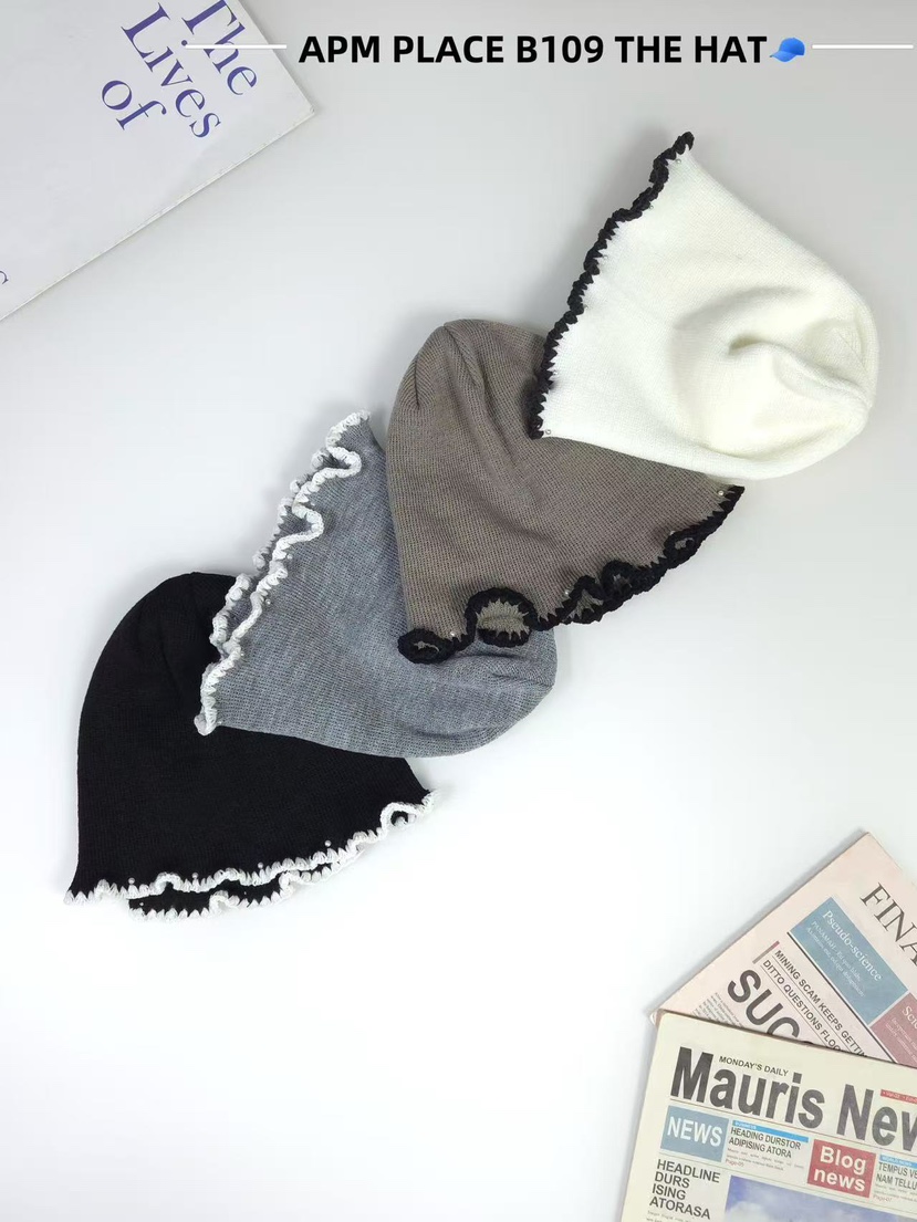 THE HAT-P東大門㊣直郵女士新品推薦職業時尚帽子花朵蕾絲THE HAT帽子