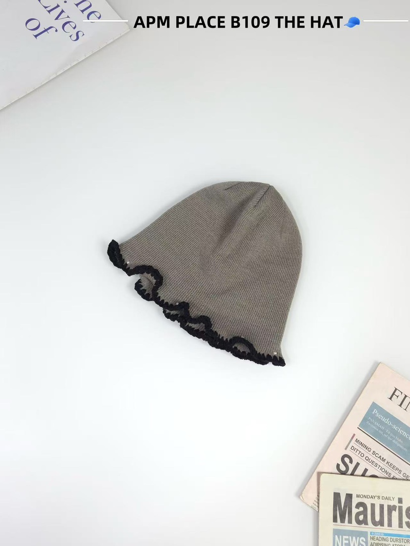 THE HAT-P東大門㊣直郵女士新品推薦職業時尚帽子花朵蕾絲THE HAT帽子圖色4