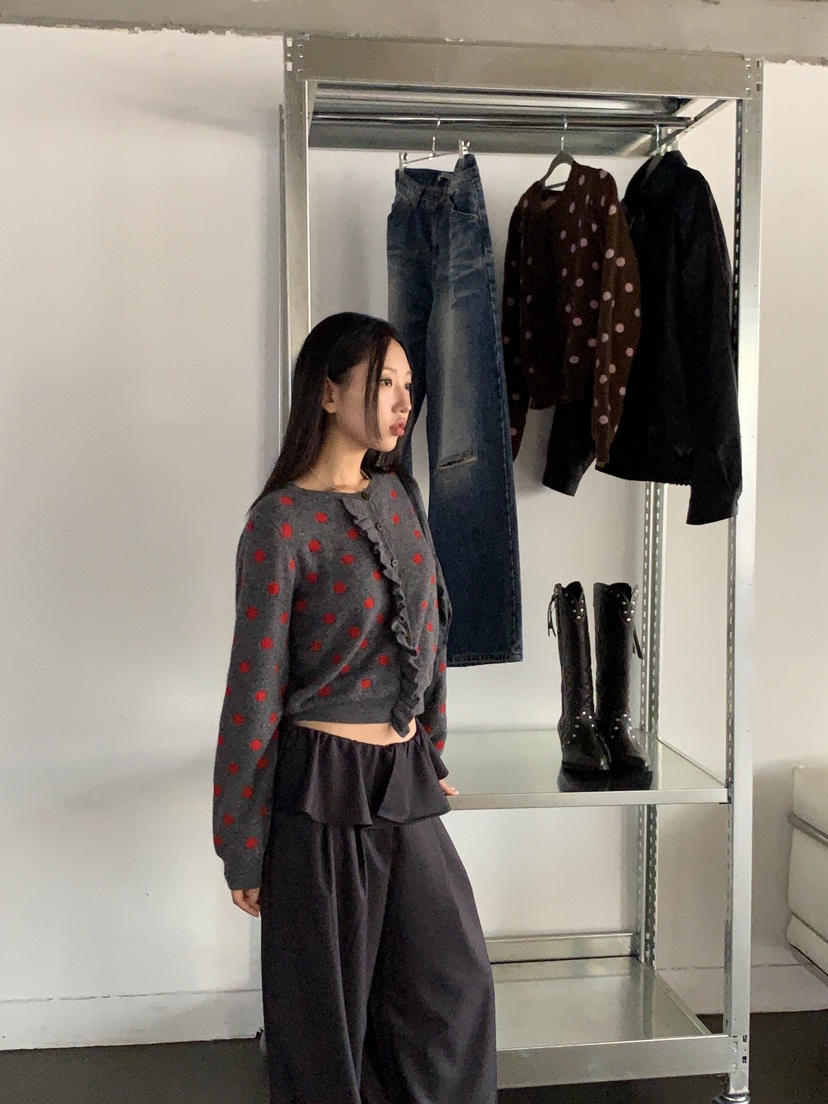 SUNDER MARKET東大門㊣直郵女士新款人氣時尚25秋冬針織衫SUNDER MARKET針織衫