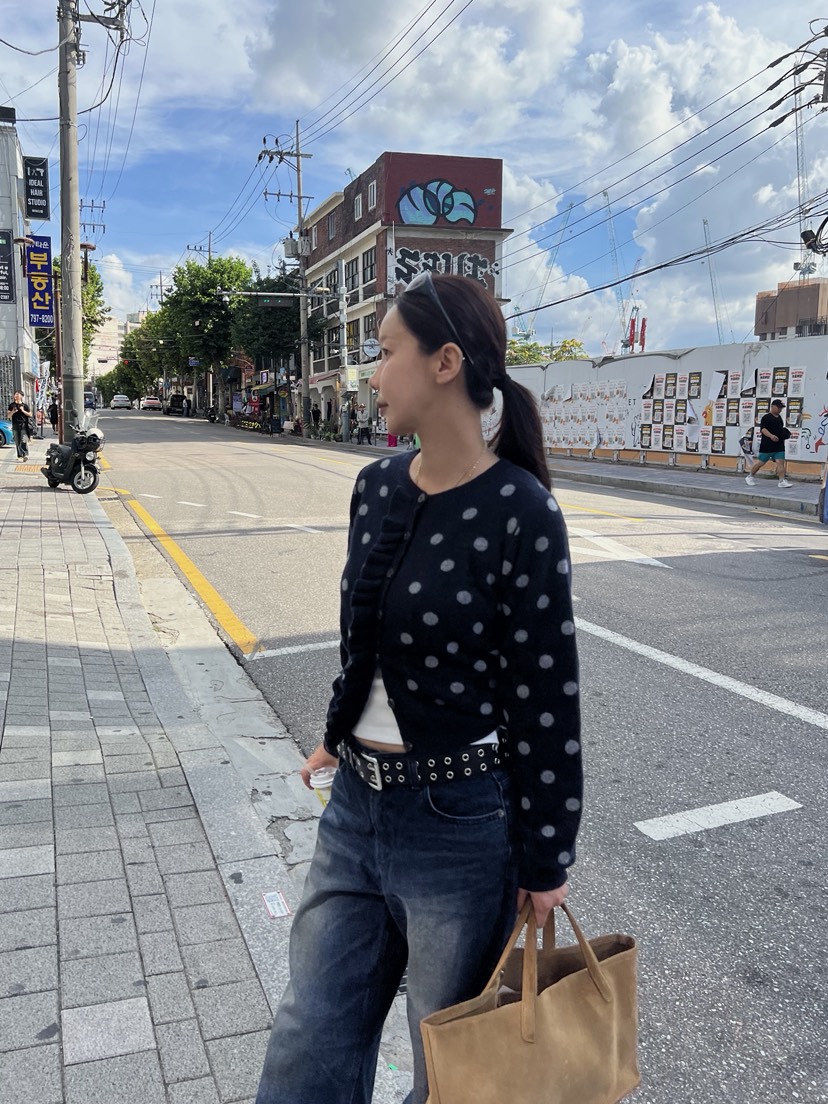 SUNDER MARKET東大門㊣直郵女士新款人氣時尚25秋冬針織衫SUNDER MARKET針織衫