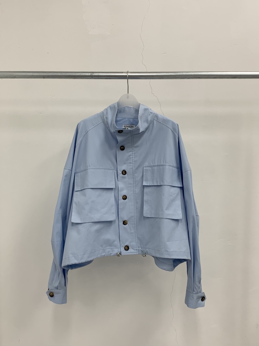 MOSMOS東大門㊣實拍女士新品職業時尚真品休閑襯衫蕾絲衫拉鏈MOSMOS襯衫/蕾絲衫圖色3