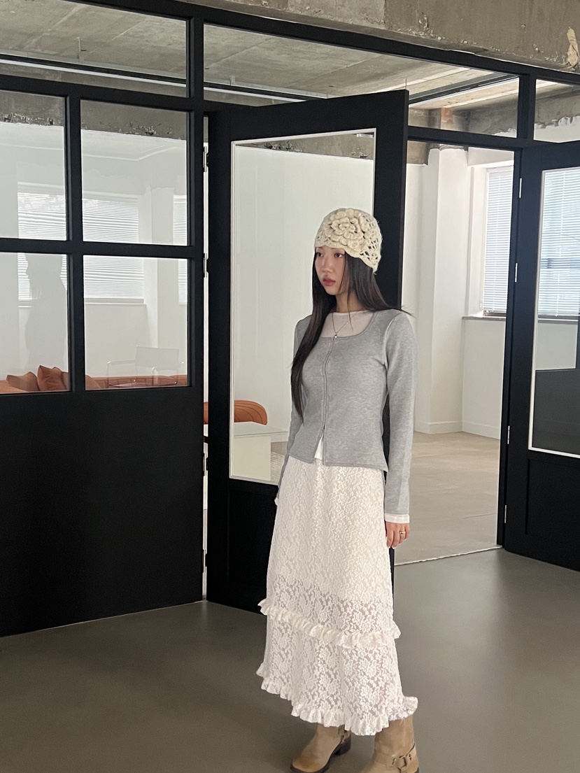 SUNDER MARKET韓國直郵㊣女裝新款人氣真品長袖T恤不含內搭SUNDER MARKET長袖T恤