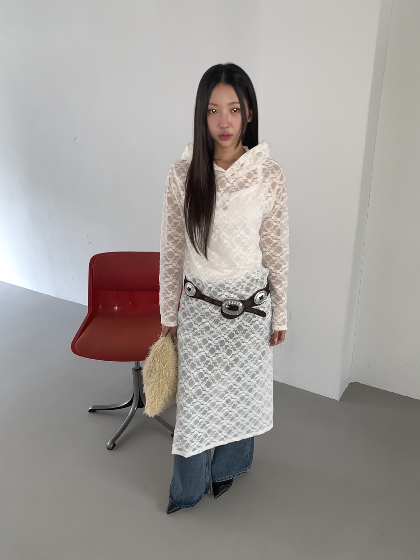 SUNDER MARKET東大門㊣實拍女士新款推薦25秋冬連衣裙不含腰帶SUNDER MARKET連衣裙