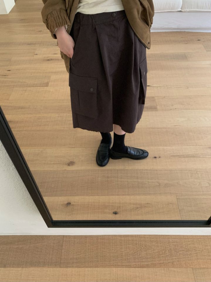 MARE韓國直郵㊣女士新款推薦真品時尚職業半身裙中短裙工裝MARE半身裙/中短裙