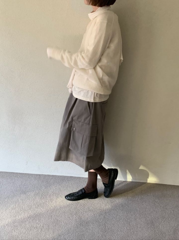 MARE韓國直郵㊣女士新款推薦真品時尚職業半身裙中短裙工裝MARE半身裙/中短裙