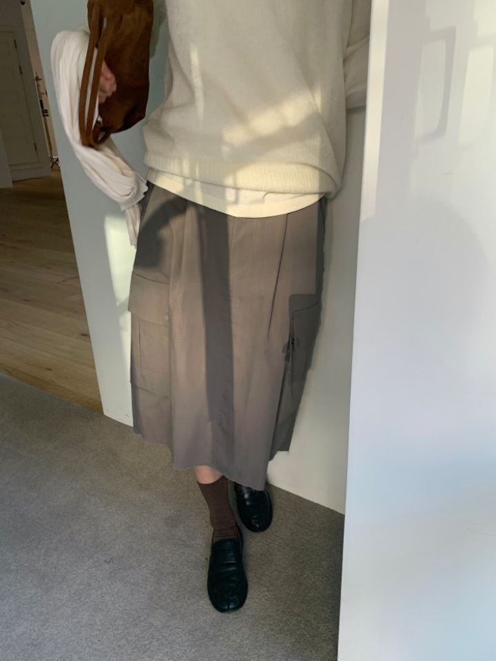 MARE韓國直郵㊣女士新款推薦真品時尚職業半身裙中短裙工裝MARE半身裙/中短裙