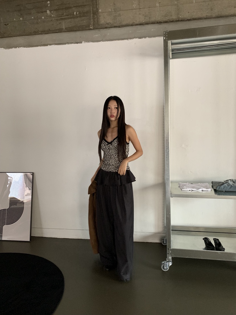 SUNDER MARKET韓國直郵㊣女裝新款真品熱賣25秋冬推薦休閑褲SUNDER MARKET休閑褲