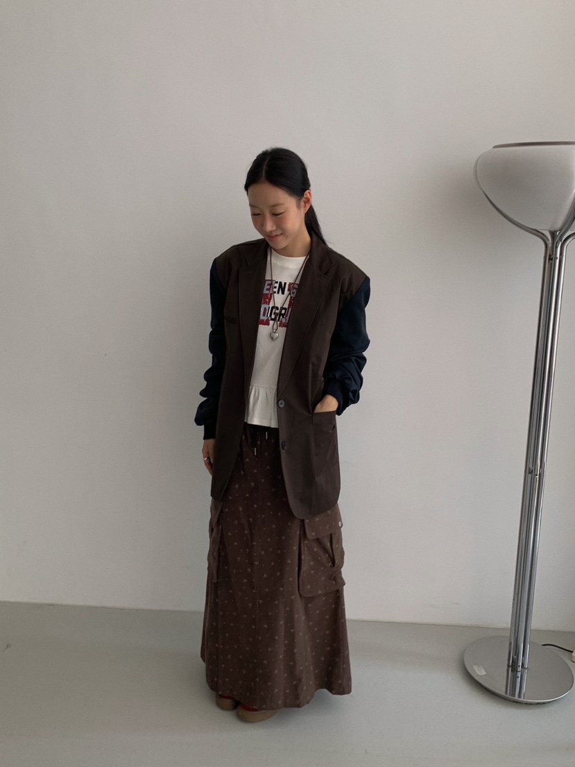 CAMEL-P東大門㊣實拍女裝新品休閑長裙Came_l 家長裙