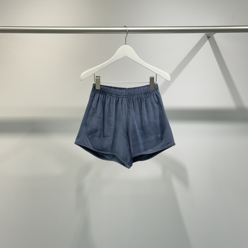 WATER/RIVER東大門㊣實拍女裝新品熱賣真品職業人氣短褲絲絨WATER/RIVER短褲圖色1
