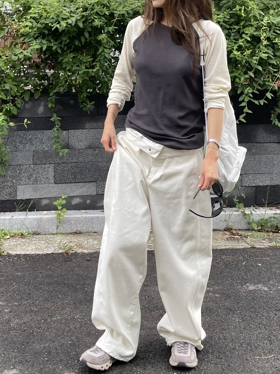 WATER/RIVER東大門㊣代購女士新品真品時尚職業推薦長袖T恤WATER/RIVER長袖T恤