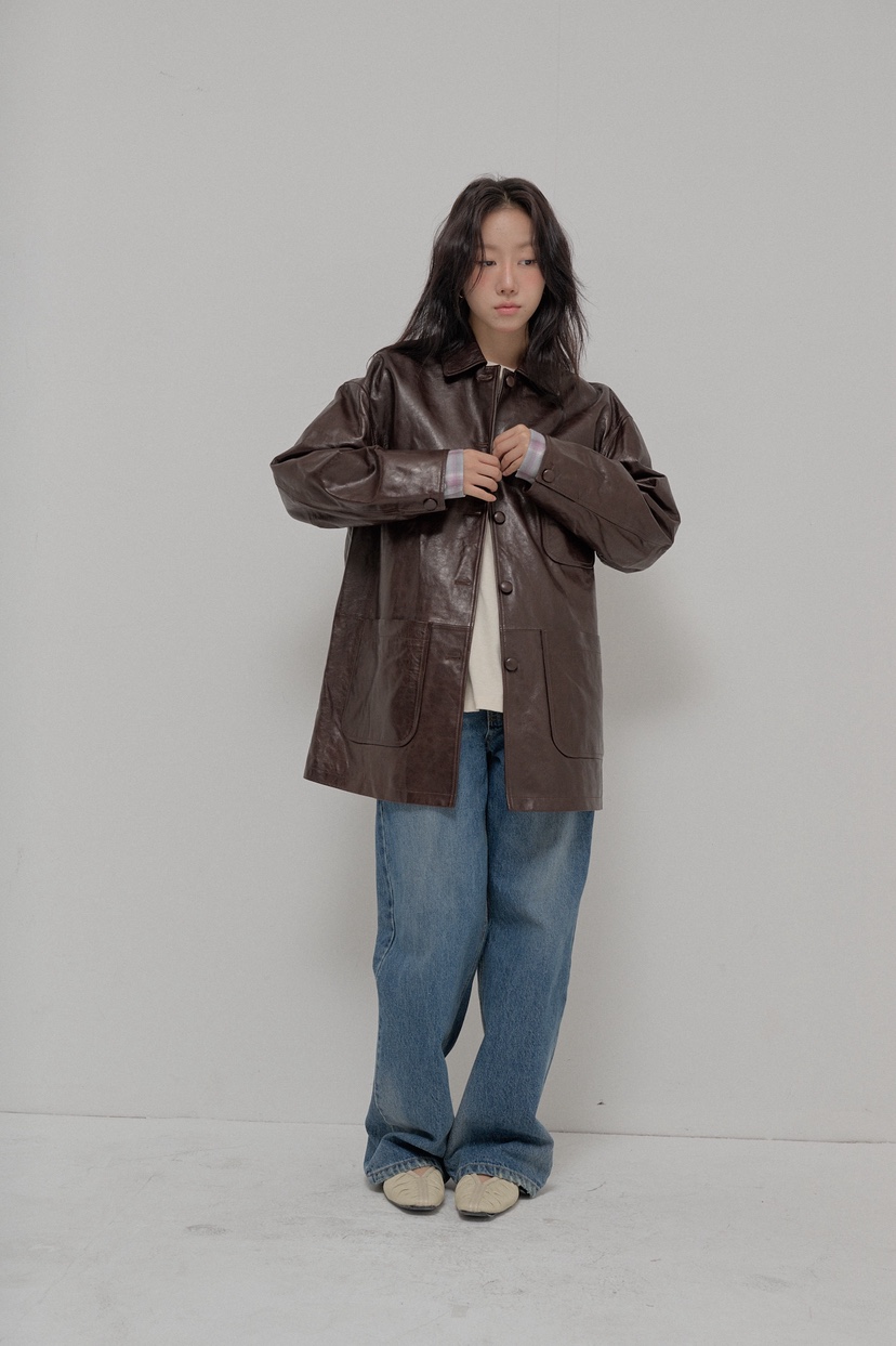ATHEA東大門㊣實拍女士新款職業真品時尚人氣推薦熱賣夾克羊皮ATHEA夾克圖色1