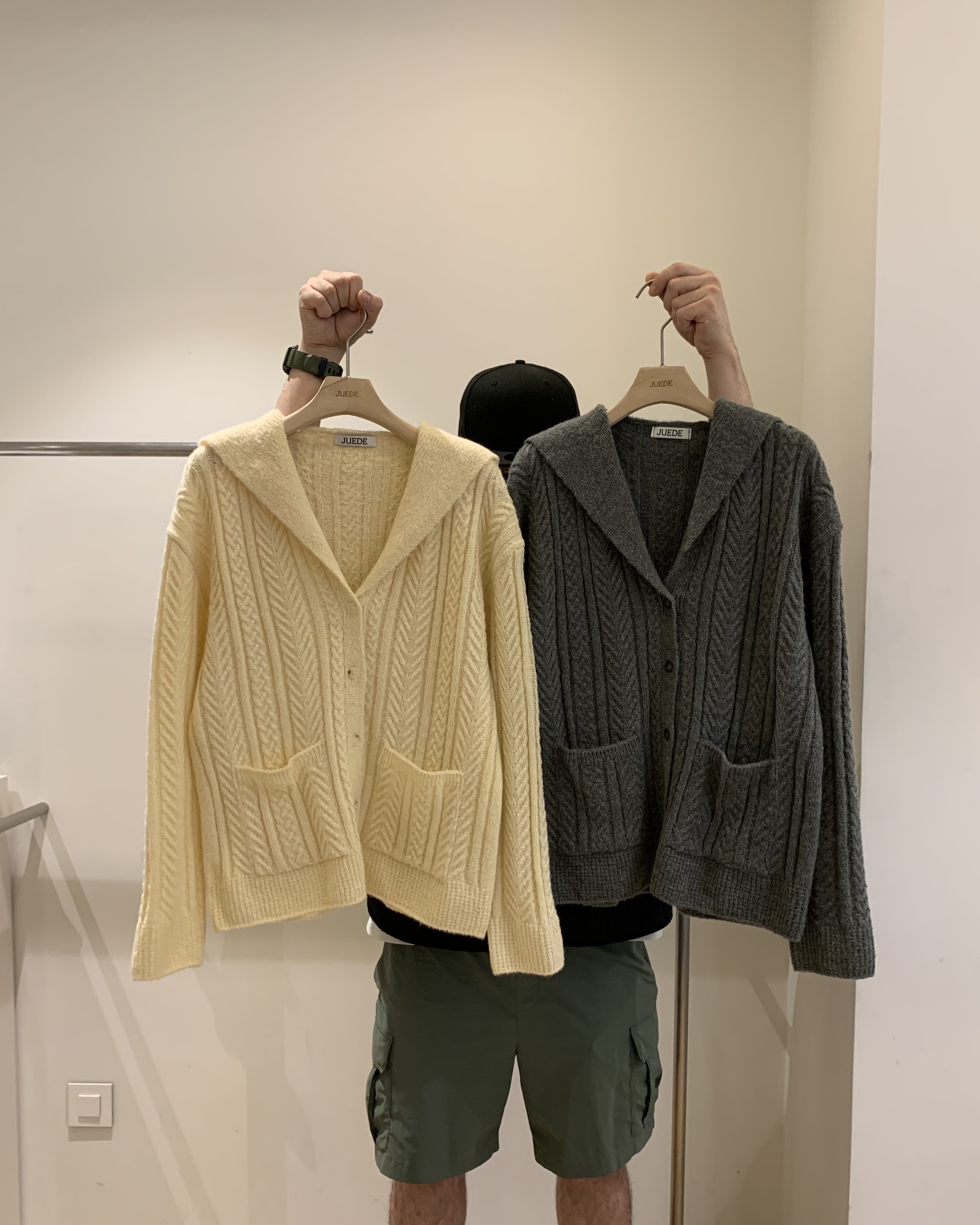JUEDE（此品牌容易投訴）韓國直郵㊣女裝新品熱賣25秋冬針織衫JUEDE針織衫
