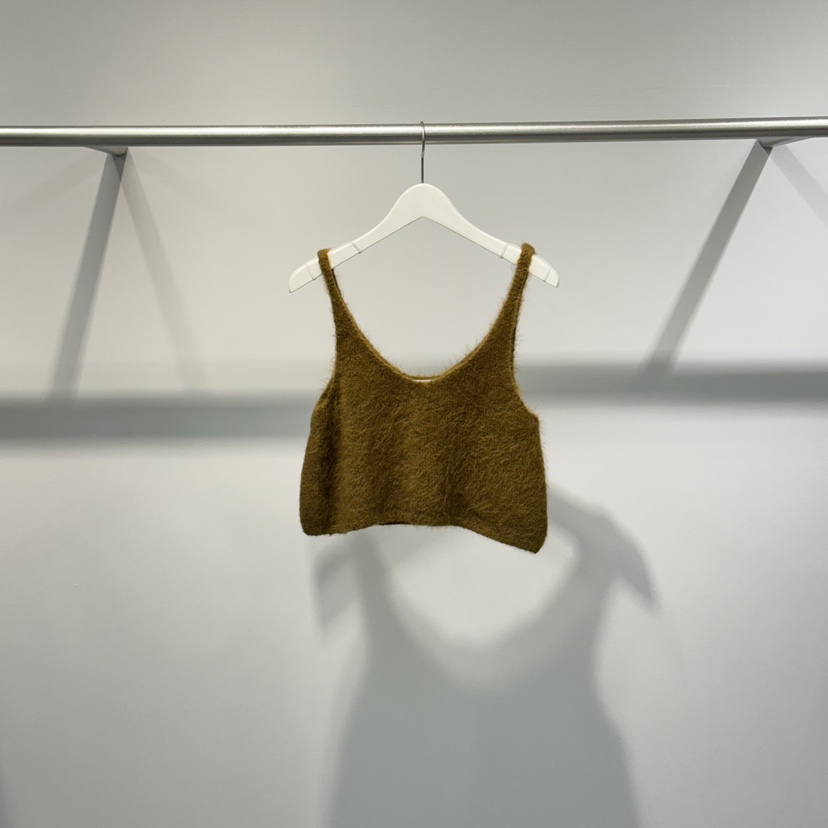 WATER/RIVER韓國直郵㊣女裝新品真品休閑25秋冬職業吊帶背心WATER/RIVER吊帶/背心圖色1