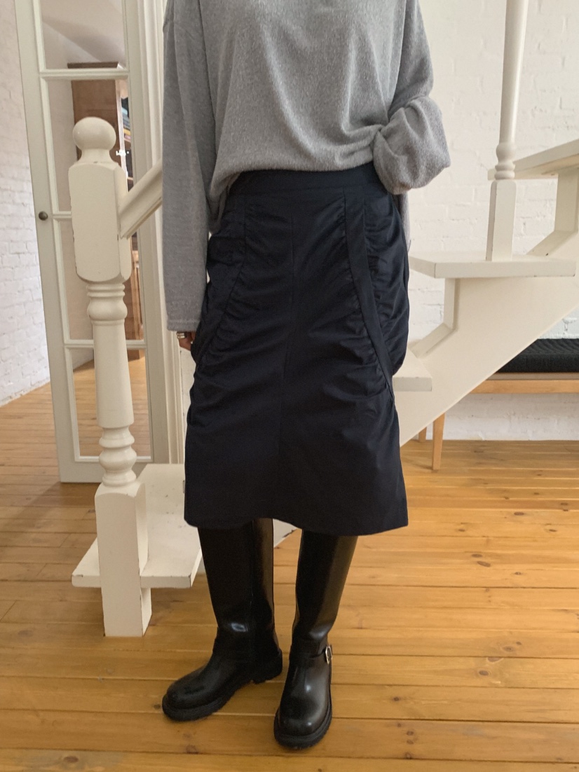 MOSMOS東大門㊣代購女士新品時尚25秋冬人氣熱賣半身裙中短裙MOSMOS半身裙/中短裙