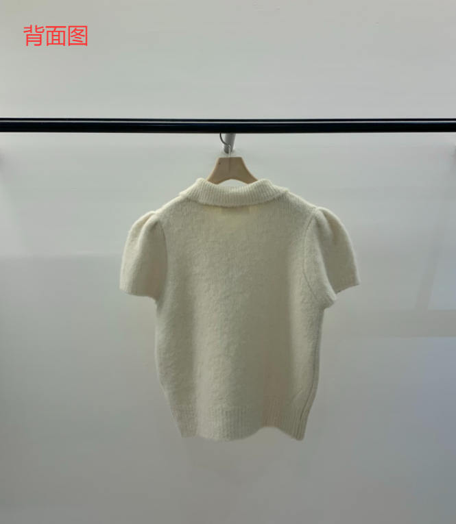 LA CREME韓國代購㊣女裝新款時尚休閑真品職業25秋冬針織衫羊駝LA CREME針織衫圖色4