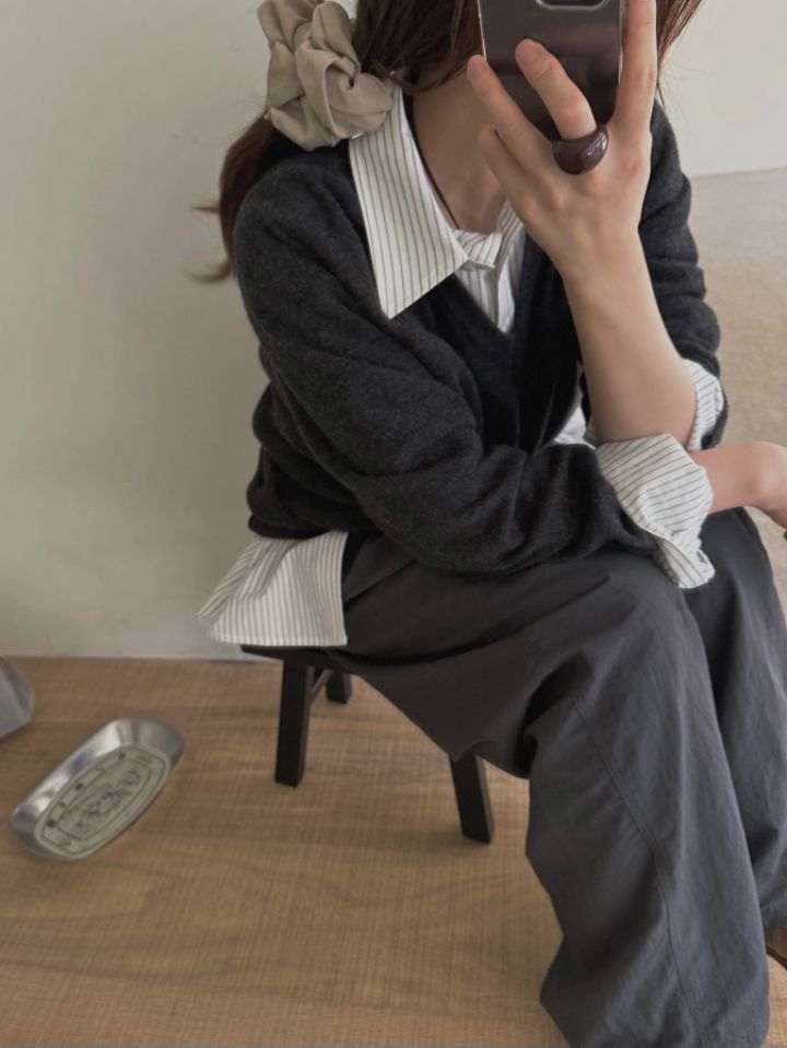 MARE東大門㊣直郵女裝新款時尚真品人氣25秋冬熱賣襯衫蕾絲衫MARE襯衫/蕾絲衫