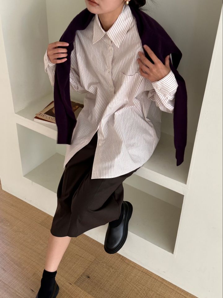 MARE東大門㊣直郵女裝新款時尚真品人氣25秋冬熱賣襯衫蕾絲衫MARE襯衫/蕾絲衫