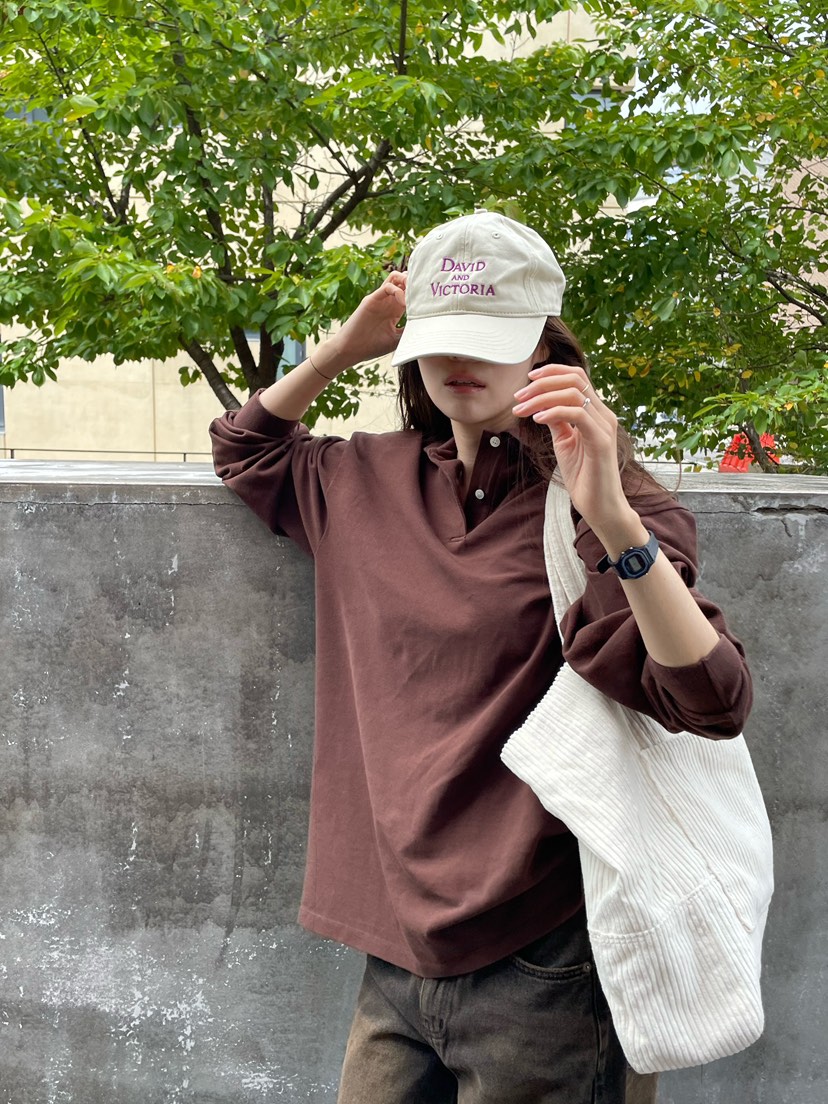 WATER/RIVER韓國直郵㊣女裝新款25秋冬熱賣真品職業長袖T恤WATER/RIVER長袖T恤