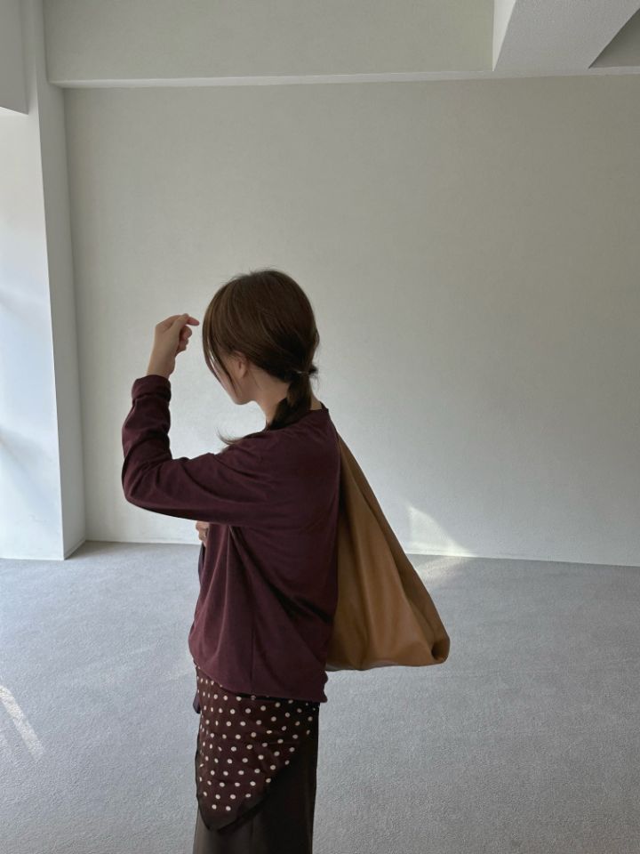 MARE韓國代購㊣女裝新款推薦25秋冬時尚真品人氣職業長袖T恤MARE長袖T恤